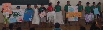 Rallye citoyenneté école Puurai - Collège Henri Hiro